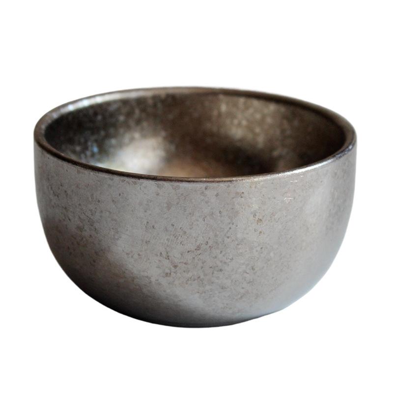 Титановая Кружка Чисто титановая Чайная Кружка 50 мл Для Кемпинга На Открытом Воздухе Портативный Чайный Набор Портативное Хранение Двухслойная Защита от Ожогов Легкая 45ml