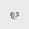 Elegant Star and Moon Open Ring for Women - High-End, Niche Design, Perfect for Index Finger
