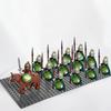 13PCS/lot Dark King Sauron Angmar of Orcs and Uruk Hai Elf Archers Army Mini Figures With Weapons  Building Bricks Blocks Toys