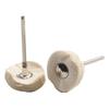 Cloth Polishing Buffing Pad Cotton Wheel+metal Handle Rotary Tool