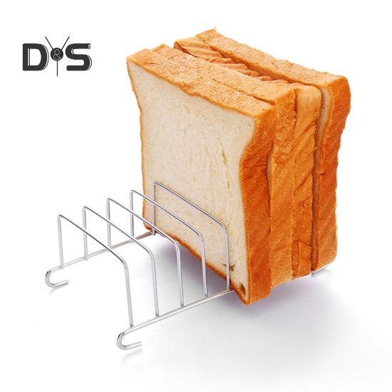 Подставка для тостов из нержавеющей стали на 8 слотов — фото 5