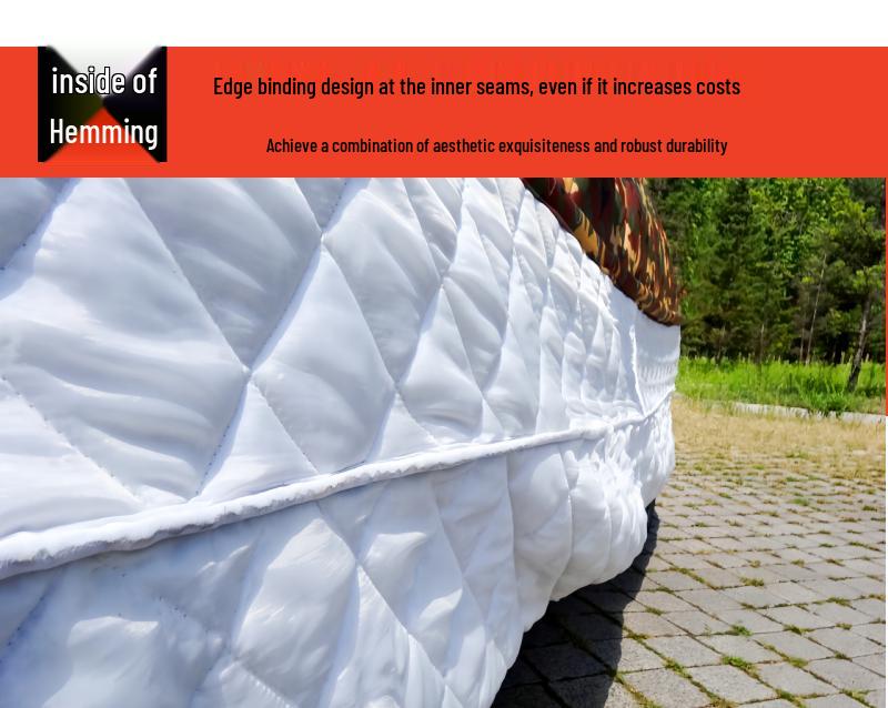 Heavy-Duty Winter Car Cover: Thick Cotton, Snowproof & Cold-Resistant