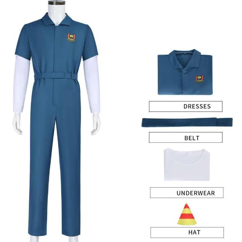 Mouthwashing Anya Corrie Jimmy Cosplay Costume Set Game Anime Halloween Party