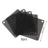 5PCS/lot 60mm PC Fan Dust Filter Dustproof for Case Computer Mesh Cuttable Black