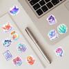 10/30/50PCS Cartoon Marine Life Sticky PVC Sticker DIY Laptop Luggage Skateboard Colored Decoration Scrapbooking for Kids