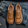 Brand Men Casual Genuine Leather Shoes Thick Bottom Office Oxford Business Shoes Comfy Antiskid Outdoor Running Sneakers Shoes