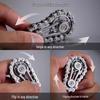 Metal Gear Chain Fidget Spinner - Stress Relief Mechanical Toy