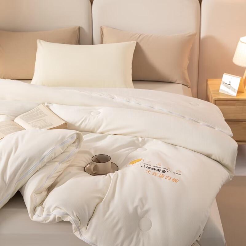 Youmengjiaju Ultra-Soft Soy Fiber Comforter Set