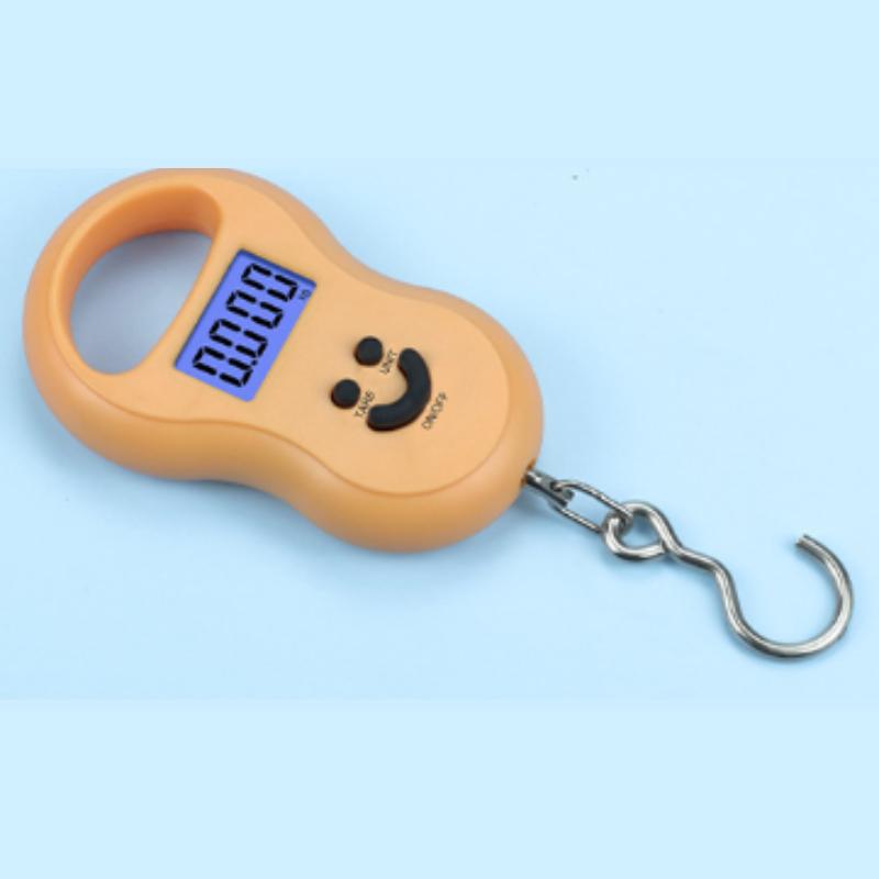 

Portable handheld electronic scale, vegetable specific handheld scale, express delivery handheld scale, household mini spring scale, luggage scale оранжевый