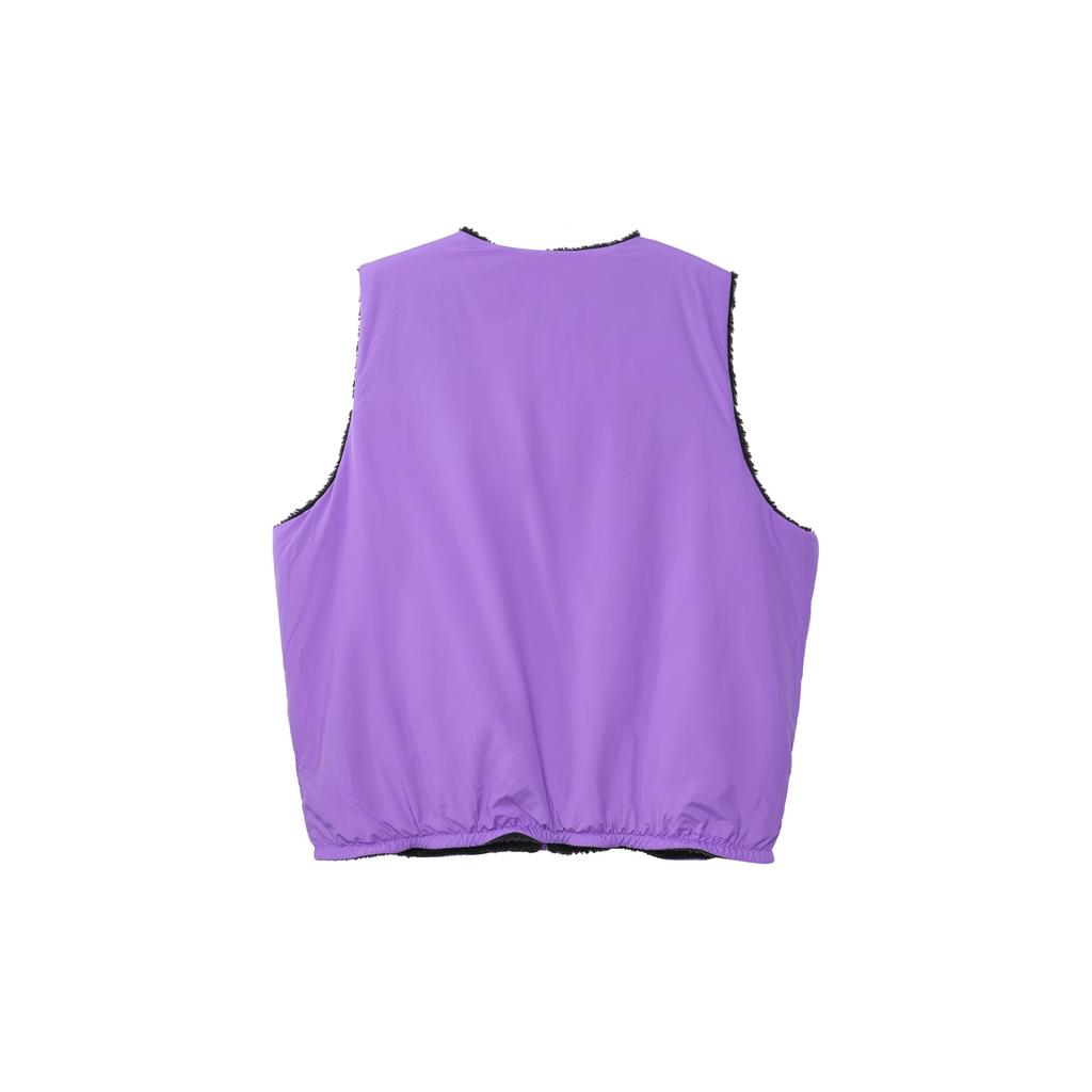 Nike Reversible Fleece Vest With Logo Print And Pocket Detail Men Vest Purple DQ4879-010