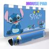 Cute Stitch Aesthetics Anime Mouse Pads XXL Computer Keyboard Carpet Gaming Offices Accessories Non-slip Mat Lockedge Rubber Pad