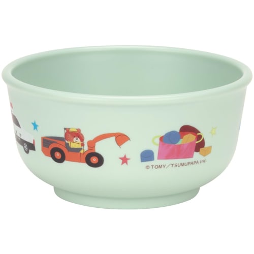 Skater Baby Bowl, Tomica and Tom Design, 230ml, Antibacterial Plastic, for Ages 5 Months and Up, XP23AG-A