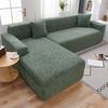 Jacquard Stretch Sofa Cover Full-Cover Solid Color Thickened Four Seasons Universal Lazy Single Double Imperial Concubine Cover Combination