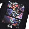 [EVERSOUL] Mobile Suit Gundam T-Shirt Short Sleeve RX-78-4 Amuro Char Zaku Guncannon Guntank Anime Character Goods Z'Gok Zeong Men's Black L Size [Par
