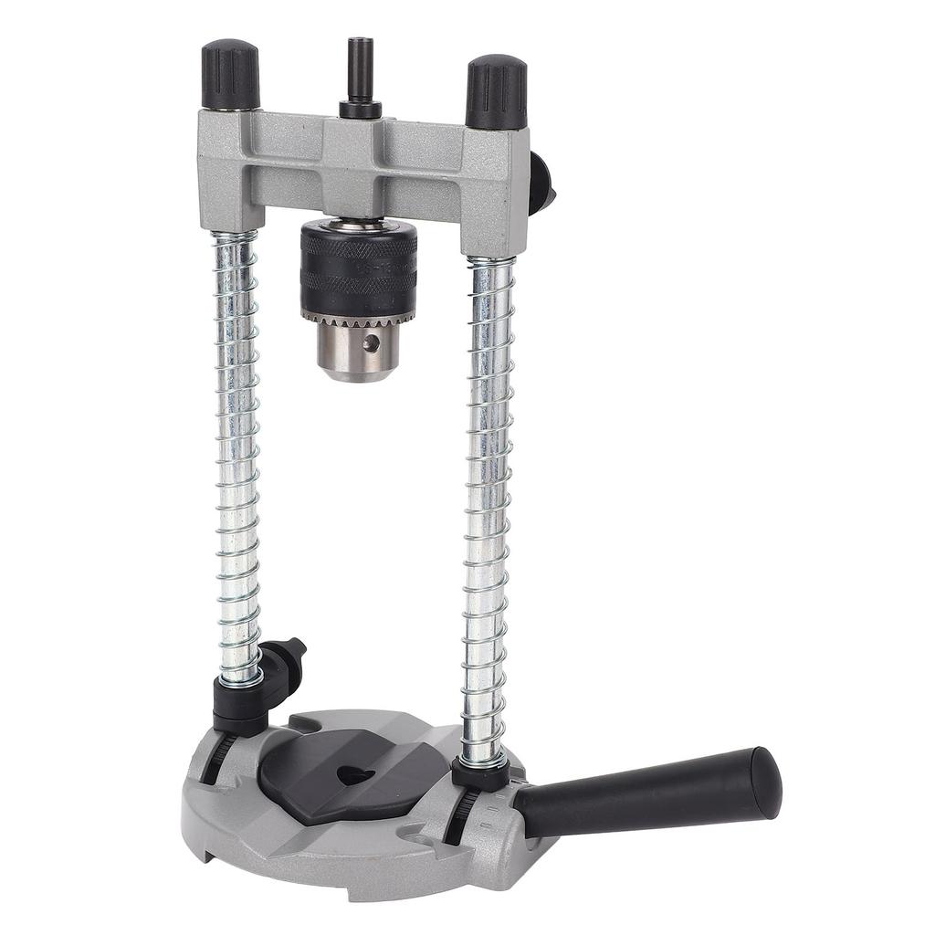 Portable Drill Guide Press Aluminum Alloy Precise Angle Cutting Adjustable Depth Drill Guide Attachment Holder for