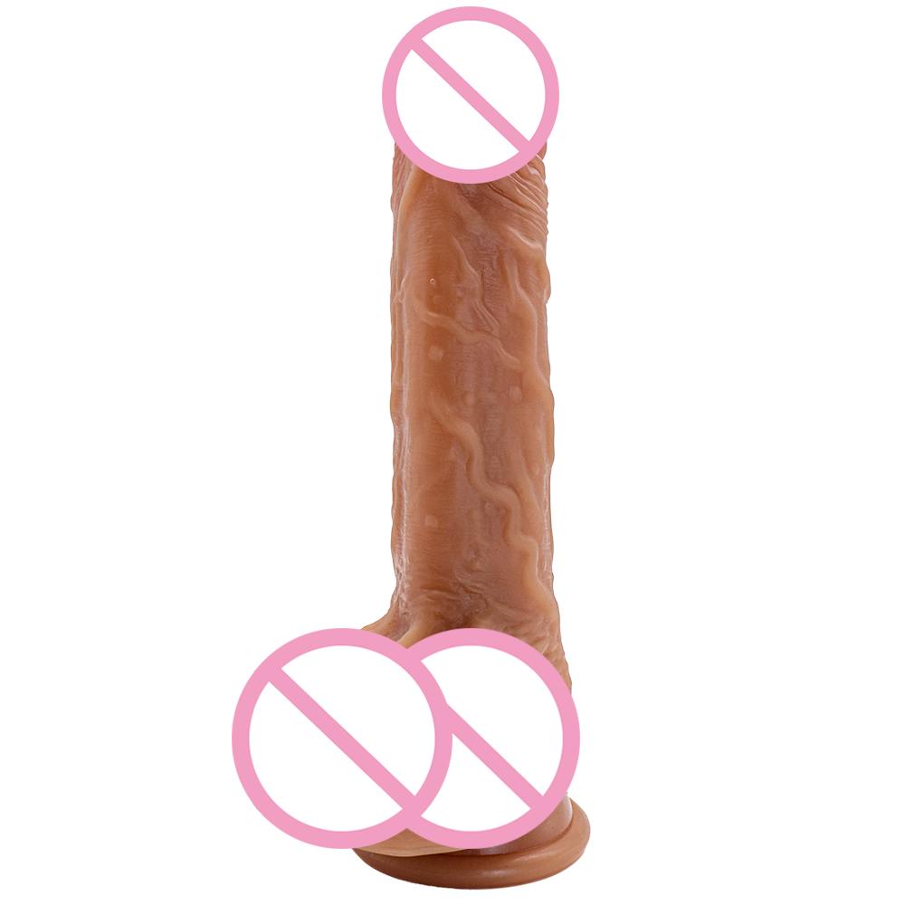 Realistische Vibrator Dildo Künstliche Penis Silikon Arsch Masturbation Mit Saugnapf Geschlechtsverkehr Werkzeuge Sex Spielzeug Für
