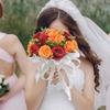 Outdoor Wedding Simulation Rose Nordic Style Handheld Flower Forest Series Handheld Flower Bundle Bride Handheld Flowers