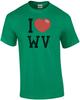 I Love (heart) West Virginia T-Shirt