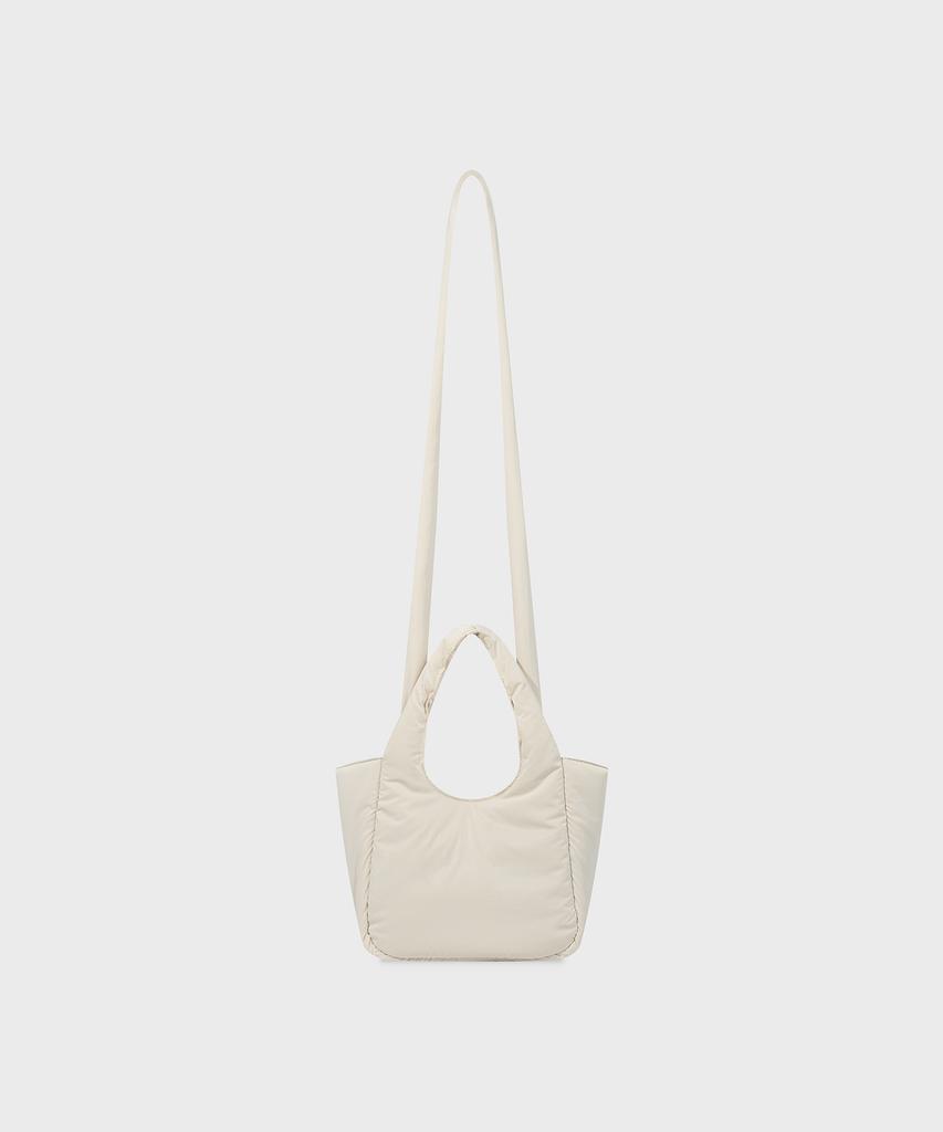 Fallett [24Fw] Two-Way Mini Padded Bag Ivory