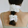 Punching scrunchie (white)