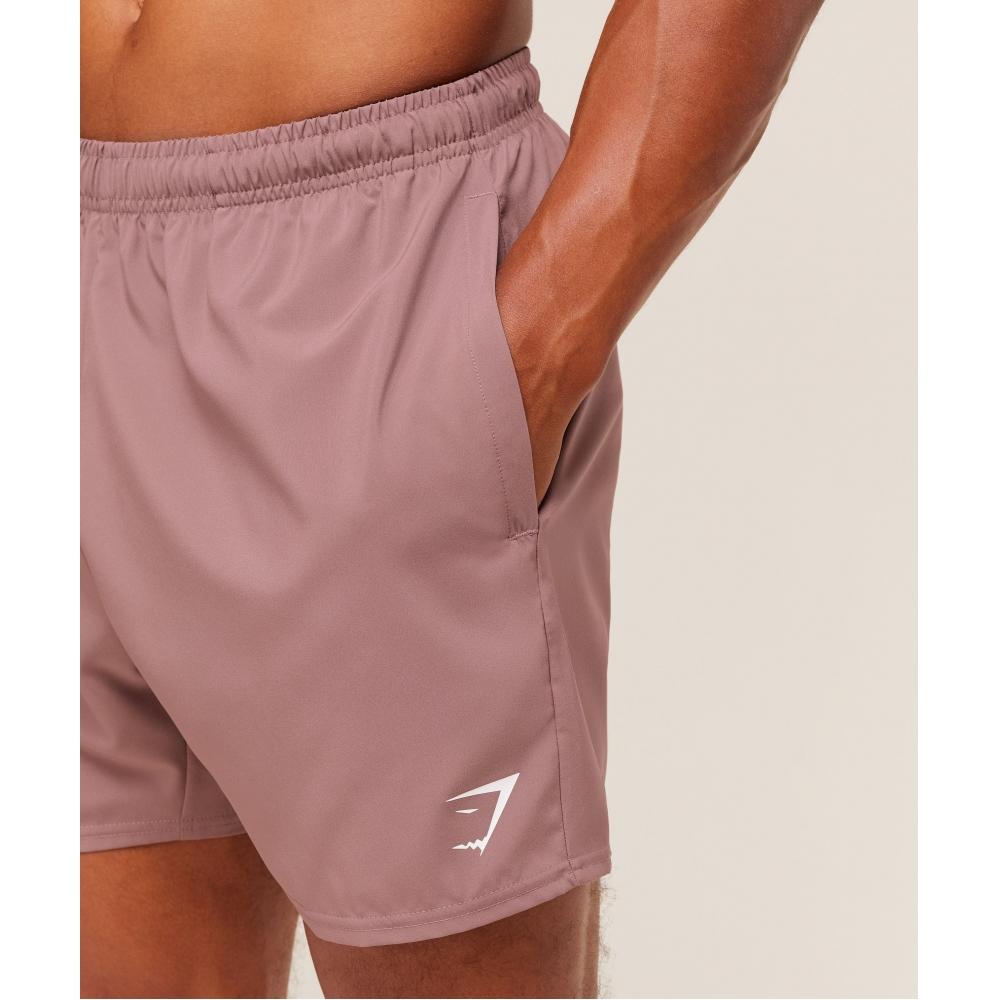 Gymshark Arrival 5  Shorts Chestnut Pink A2a1m Kcpn