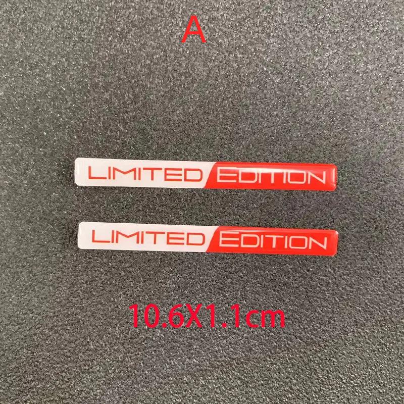 1 шт. Автоаксессуары 3D Алюминиевая Эмблема Значок LIMITED EDITION Наклейки на автомобиль Декаль A