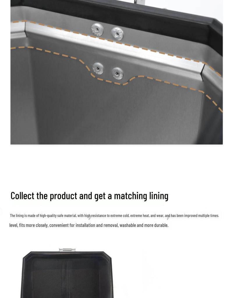 GSADV Aluminum Tail Box Rear Rack for KYMCO S350 - Original Modification Lining & Guard Accessories