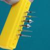 Lot de 6 fraises diamantées pour traitement orthodontique dentaire, réduction de l'émail interproximal, fraises dentaires, fraises à polir
