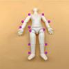 Multi Joints Doll Body Spherical Jointed Jointed Nude Dolls DIY Toy Nude Doll Toys  Gsc Ob11