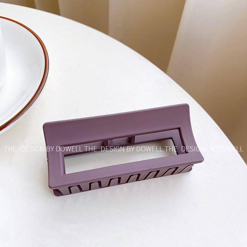 

Элегантная большая заколка для волос Doweisi телесного цвета, ручной работы, идеально подходящая для всех случаев Grape Purple