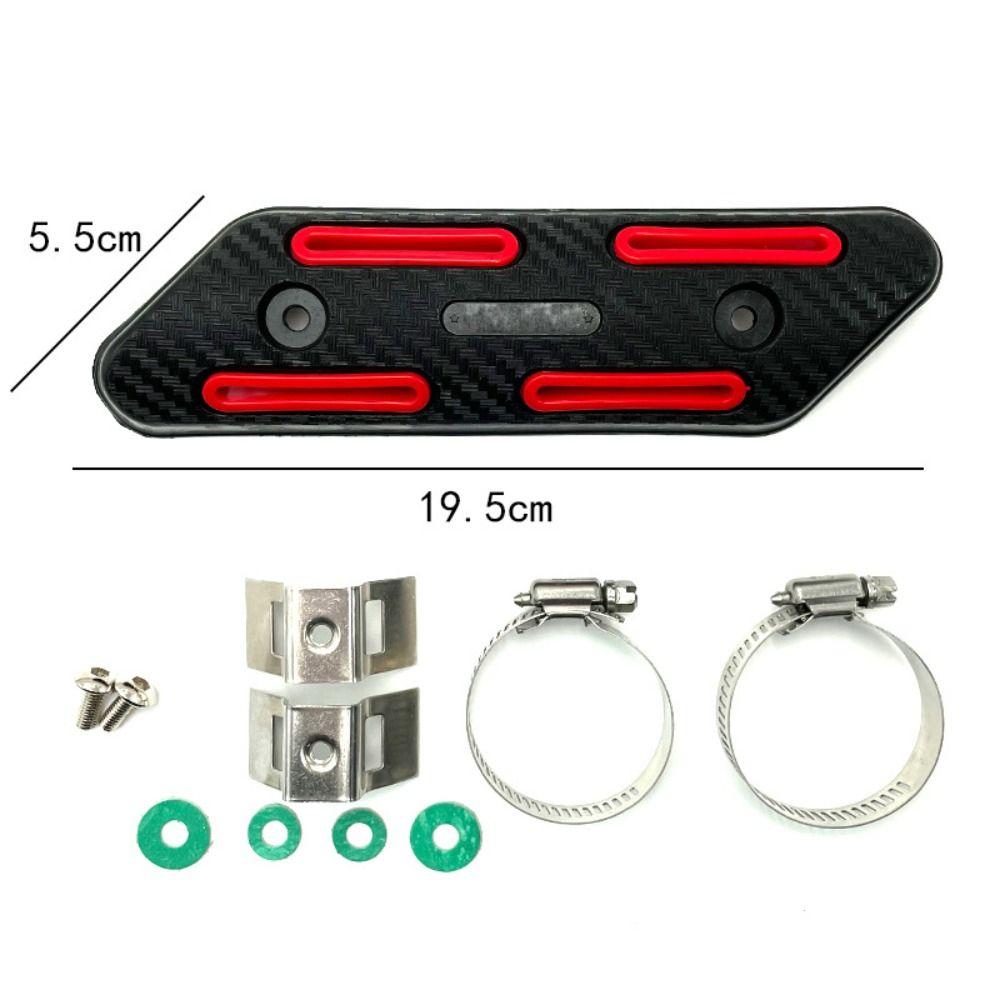 ABS Protective Cover Multicolor Anti-scalding Hood Exhaust Pipe Heat Shield for Benda 300