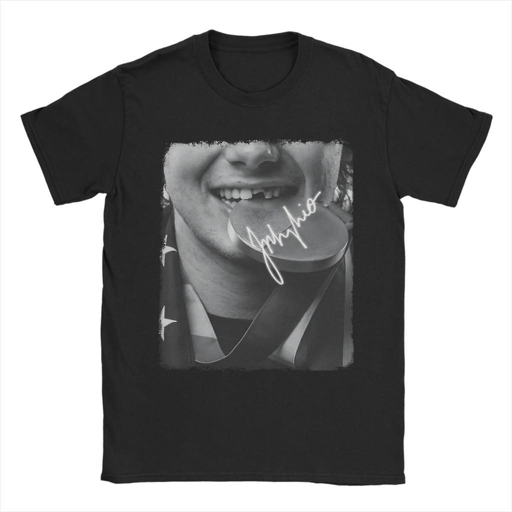 Jack Hughes TShirt Harajuku TShirts ShortSleeved Y2K Funny Tshirt Summer 100 Cotton ONeck Plus Size 5XL Clothes