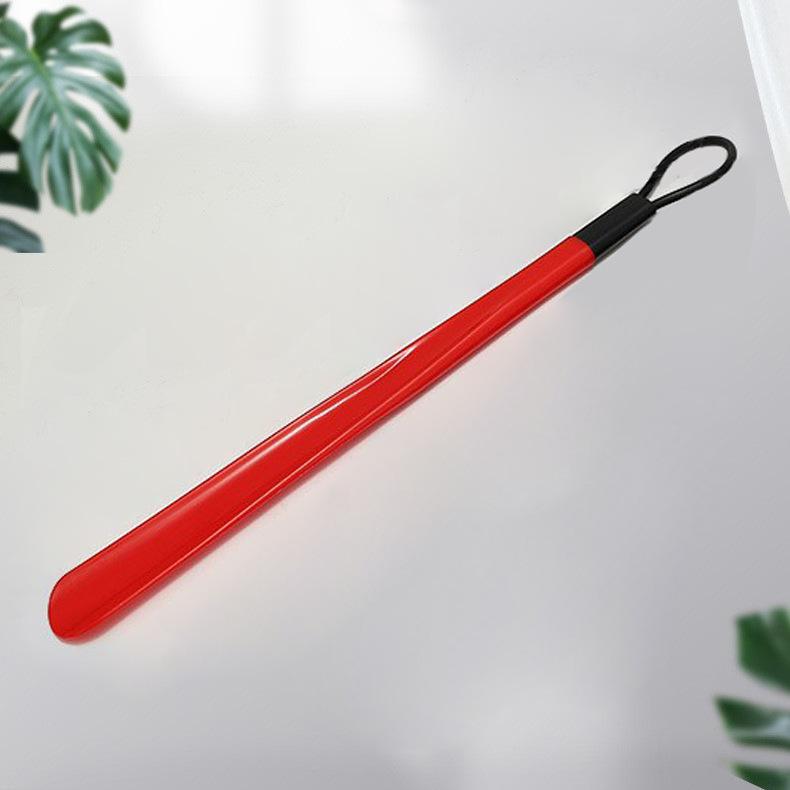 Long Handle Plastic Shoehorn for Easy Shoe Wearing—Ideal for Seniors and Pregnant Women, Available in Multiple Colors