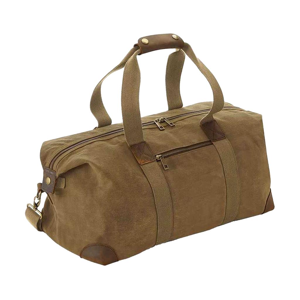 Quadra Heritage Reisetasche mit Ledergriff