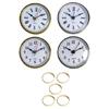 Clock Head Insert DIY Movement Round Clock Head Inlaid for Crafting Decorating