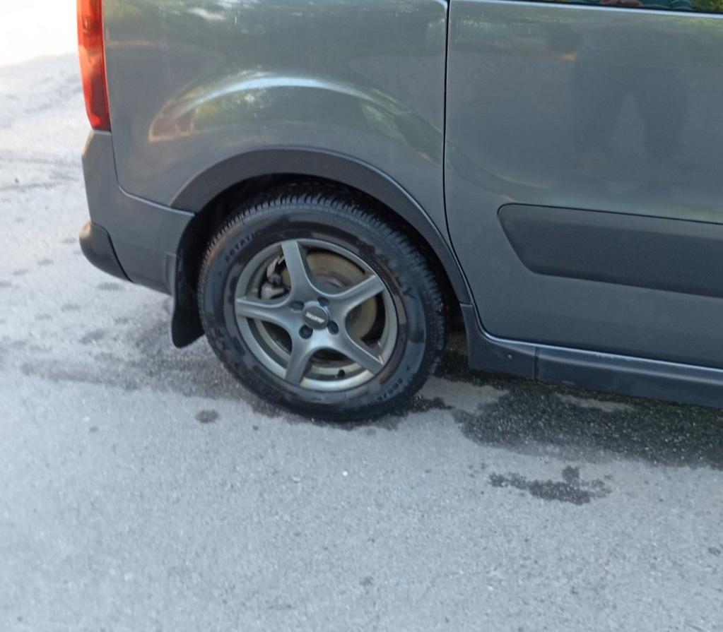 Накладки на арки (4 шт, черные) 1 боковая дверь, Пластик для Peugeot Partner Tepee 2008-2018 гг