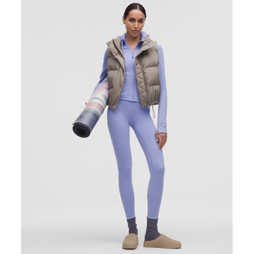 Lululemon Define Cropped Hooded Jacket  Nulu Dusty Lilac