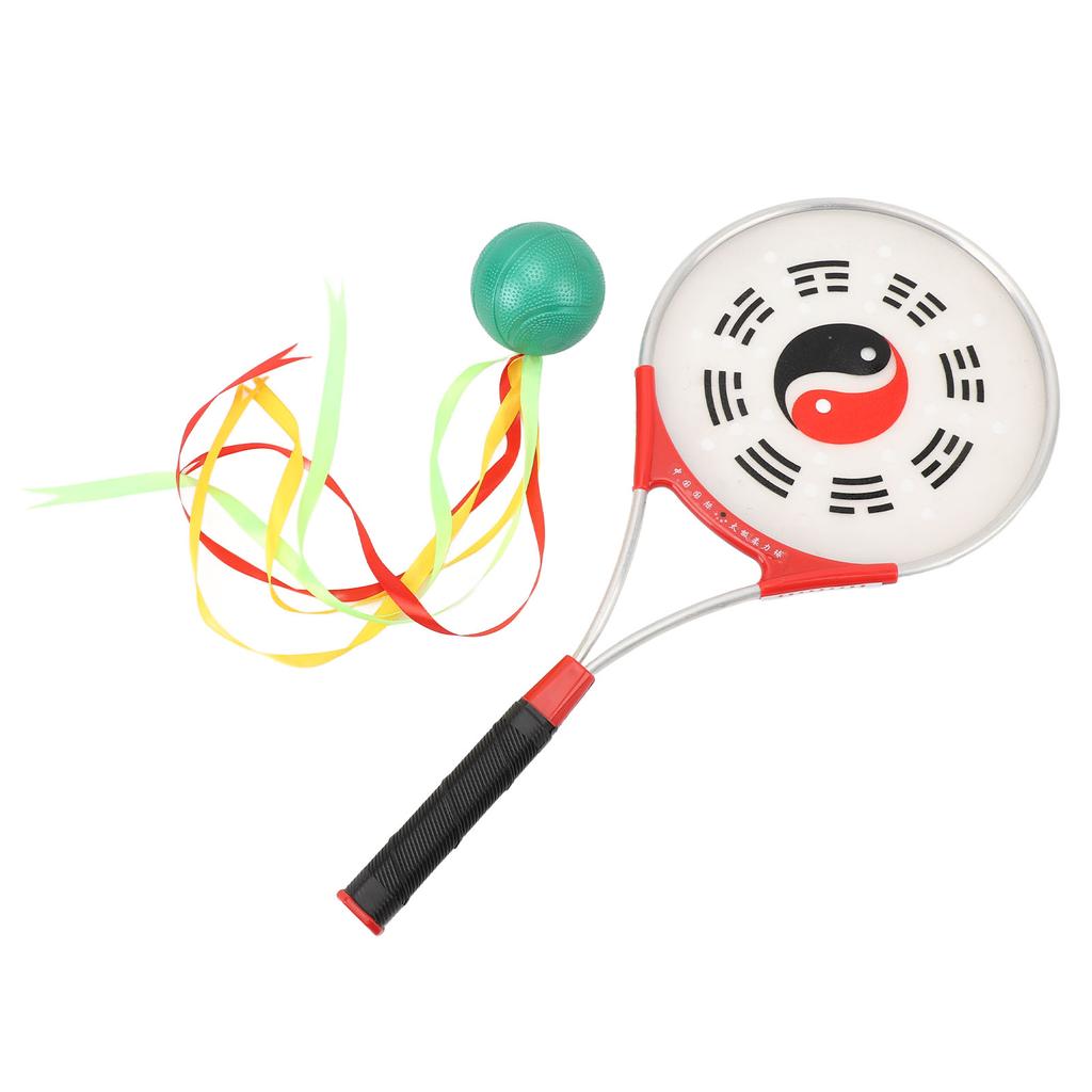 Tai Chi Raketa Měkká Lehká Hliníková Slitina Tai Chi Míč Raketa Set pro Cvičení Seniorů