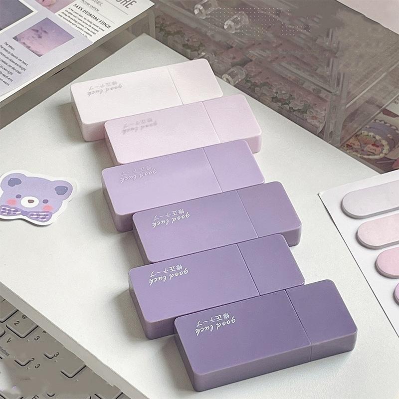 6ks Morandi Color Correction Tapes Set Gradient Design PET 5mm*12m Correcting Office School