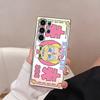 Cute C-Crybaby Doll Phone Case For Samsung Galaxy S25 S24 S22 S23 Ultra S21 S20 Plus 5G Frosted Non-Slip Full Cover Soft Case