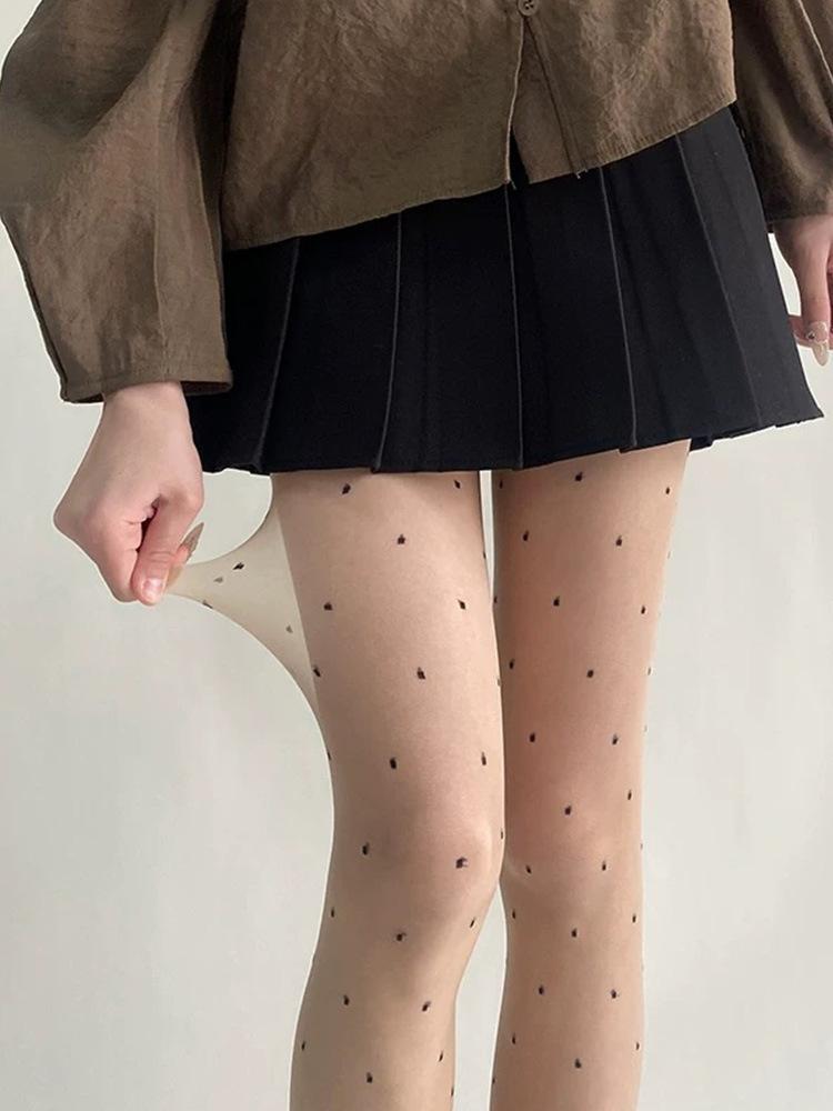 Love White Stockings Women'S Ultra-Thin 0D Pure Lolita Anti-Hook Pantyhose Lengthened Without Falling Off Sexy Black Silk