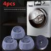 4Pcs Universal Anti-Vibration Feet Pads Washing Machine Support Shockproof Pad Dryer Refrigerator Base Fixed Non-Slip Pad