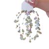 Dramatic Fringe Drop Earrings Sparkling Bead Embellishments Lightweight Comfort Ear Studs Fashion Forward Jewelry