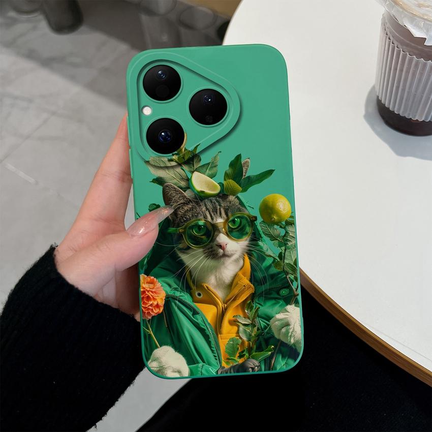 Beautiful Butterfly Flowers Fashion Case For Huawei Pura 80 Pro Plus Honor X7d X9d X20 V40 Phone Cover Liquid Silicone Anti Slip Shell For Huawei Capa