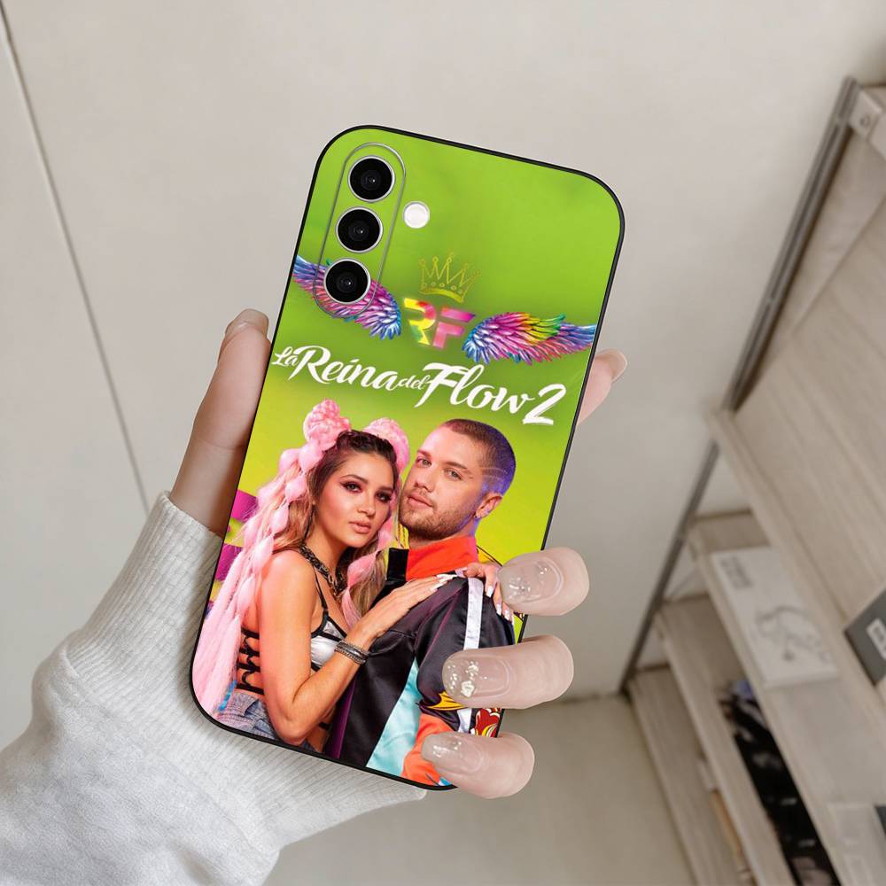 The Queen of Flow Phone Case For Samsung Galaxy A73,A72,A71,A70,A53,A52,A51,Others Soft Black Cover