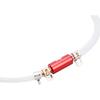 1Pair Brake Bleeder Hose, One Way Check Valve Tube Brake Bleeder Hose Set 6MM Long Lasting Bleeding Tool Kit Universal For Motorcycle Car