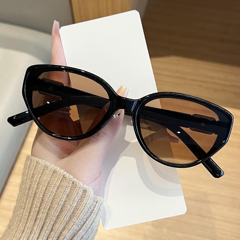 New Over Size Korean Round Sunglasses for Men and Women Fashion Trendy UV Resistant Outdoor Sunscreen Sunshade Glasses