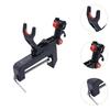 Toysmith Knautschbarer Angelrutenhalter Verstellbares Stativ Angelrute Boot Outdoor Bootsständer (Schwarz)