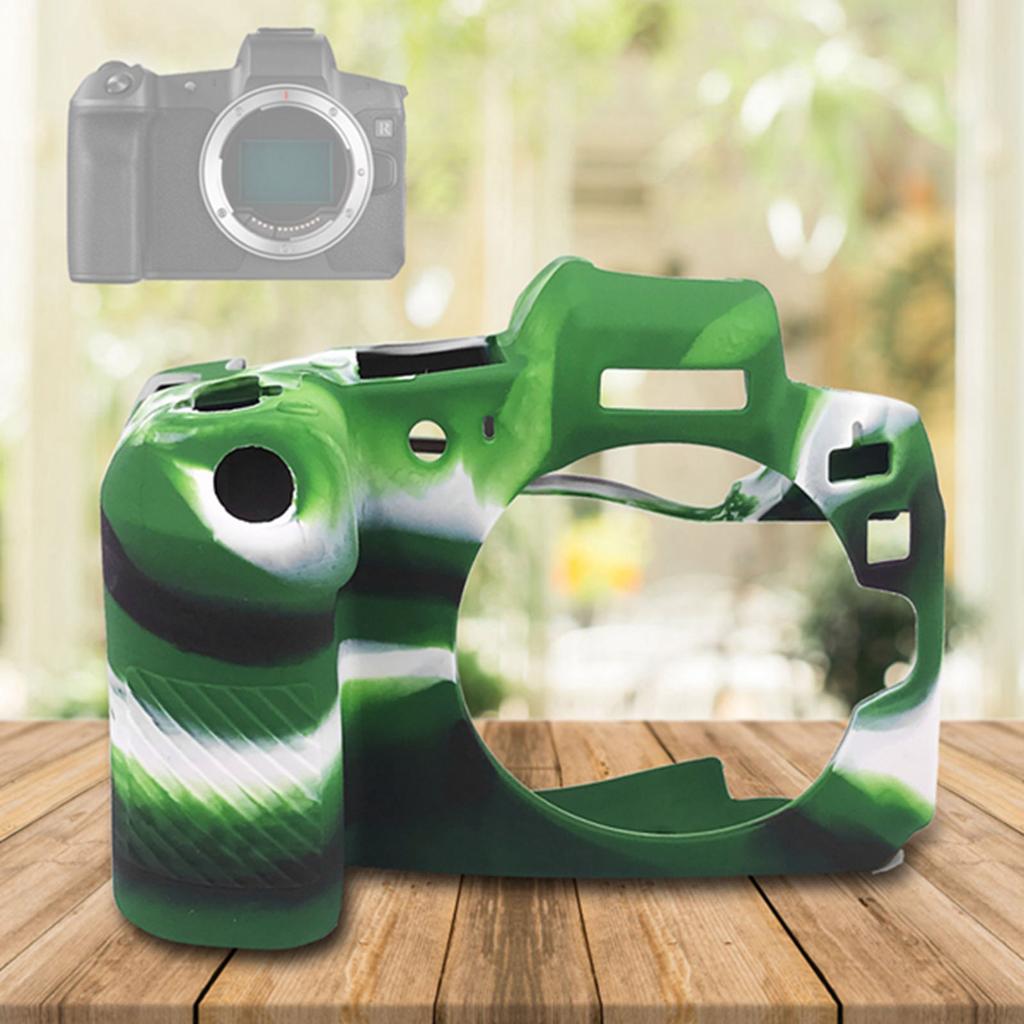 Silicone Shockproof Soft Light Camera Screen or Case Cover for R(Black)