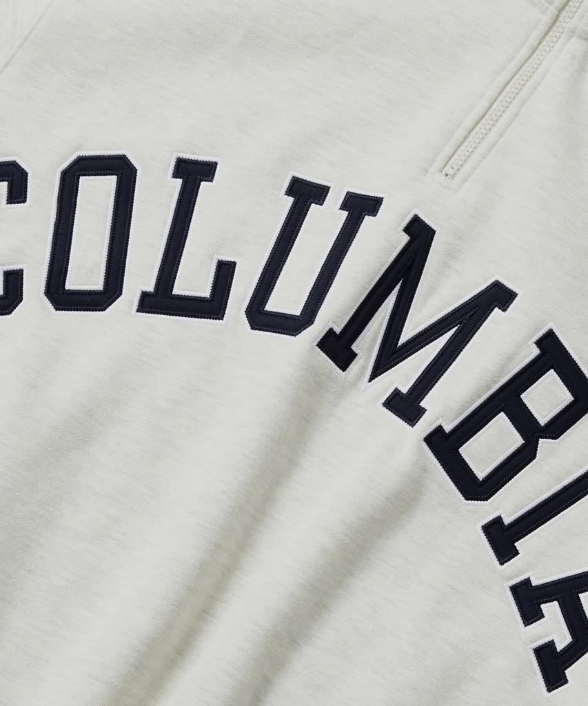 COLUMBIA UNIVERSITY Cu Big Arch H/Fleece H/Zip Sweatshirts Oatmeal